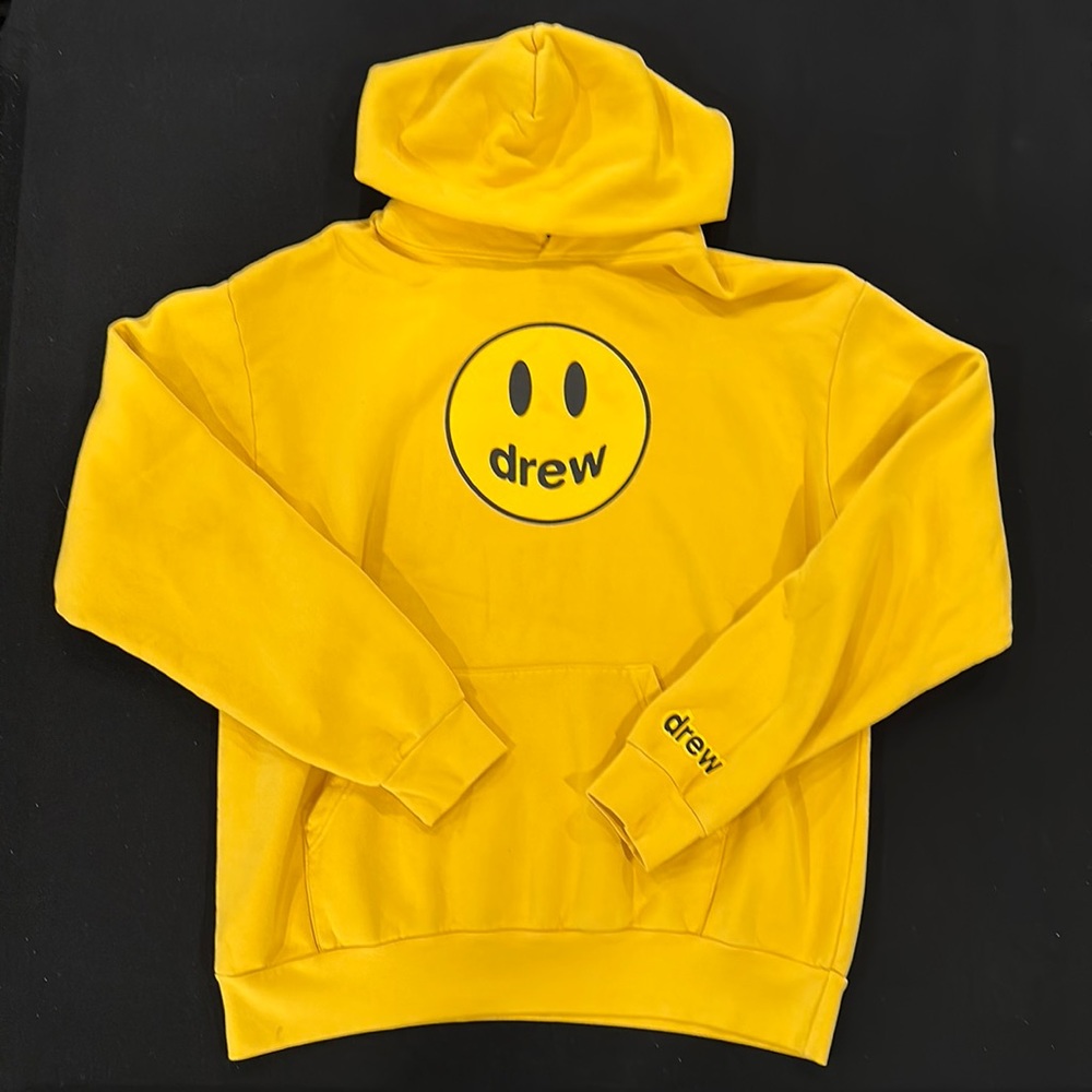 Size XL - Drew House Yellow Mascot Oversized Hoodie